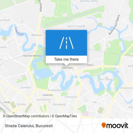 Strada Caierului map