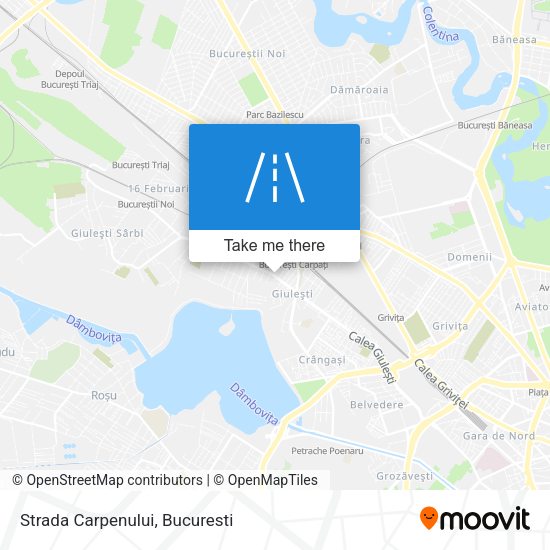 Strada Carpenului map