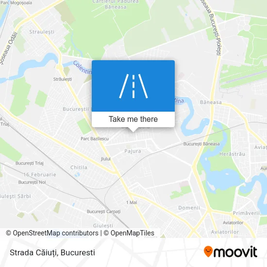Strada Căiuți map