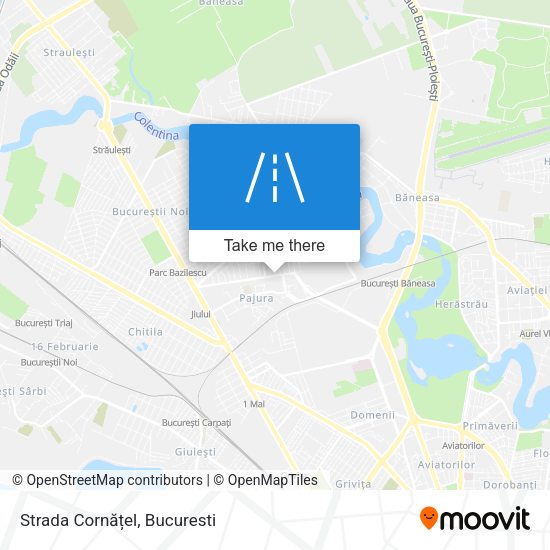 Strada Cornățel map