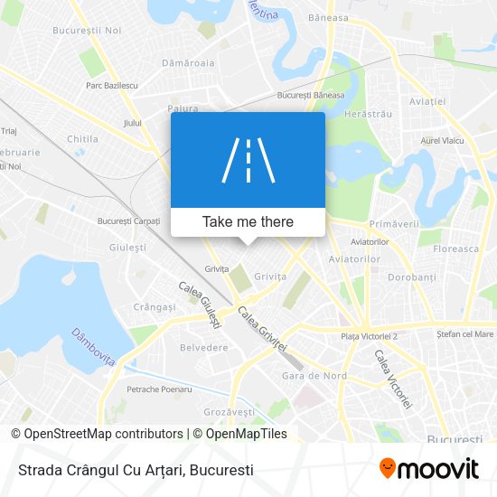 Strada Crângul Cu Arțari map