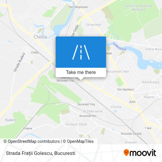 Strada Frații Golescu map