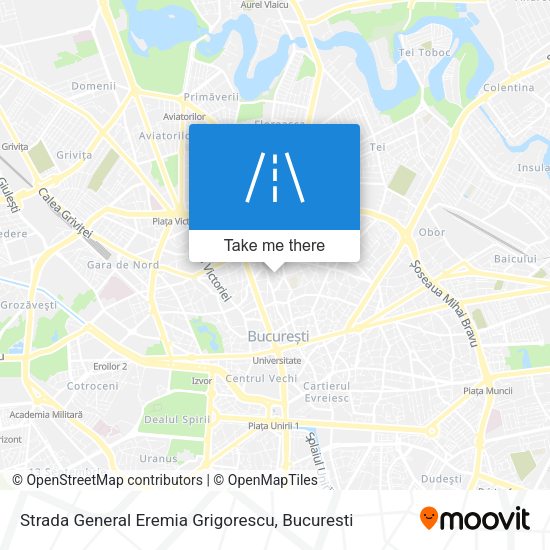 Strada General Eremia Grigorescu map