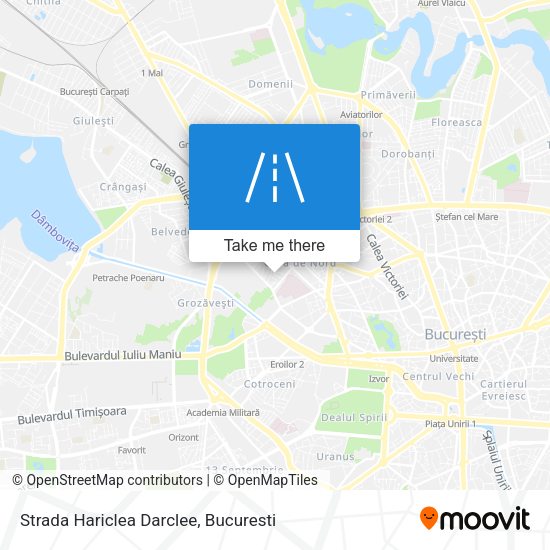 Strada Hariclea Darclee map