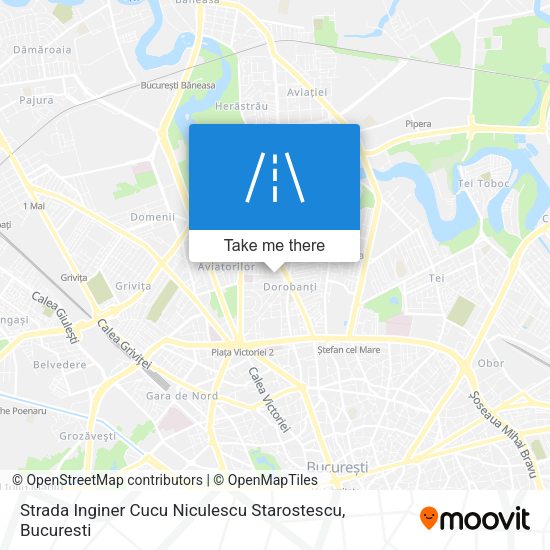 Strada Inginer Cucu Niculescu Starostescu map