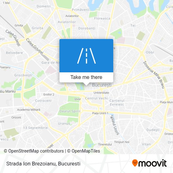 Strada Ion Brezoianu map