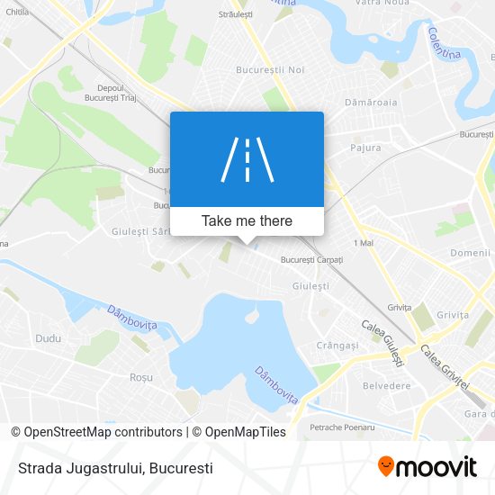 Strada Jugastrului map