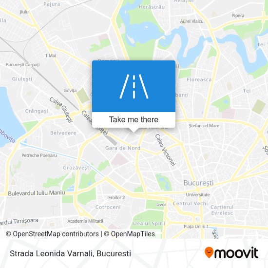 Strada Leonida Varnali map