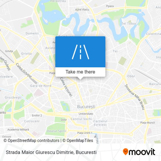 Strada Maior Giurescu Dimitrie map
