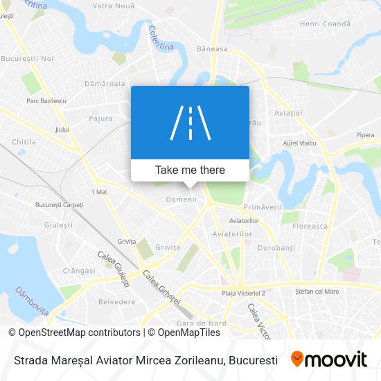 Strada Mareșal Aviator Mircea Zorileanu map