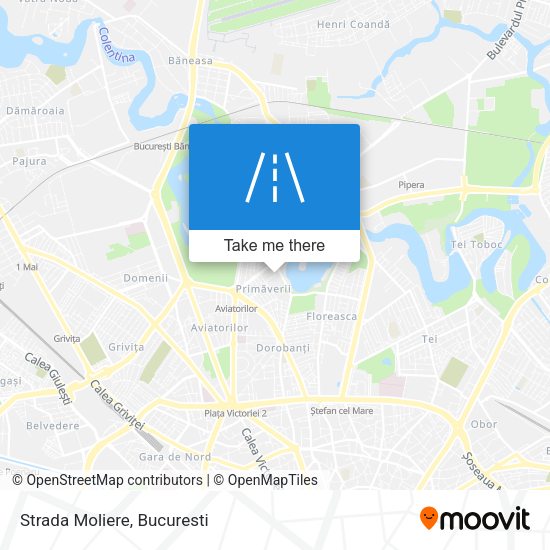 Strada Moliere map