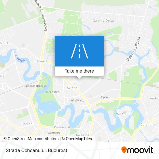 Strada Ocheanului map