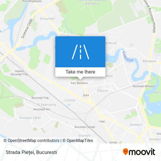 Strada Pieței map