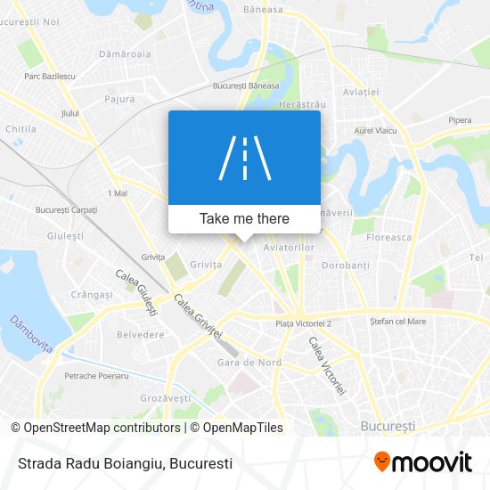Strada Radu Boiangiu map