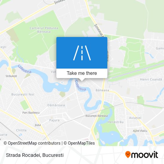 Strada Rocadei map