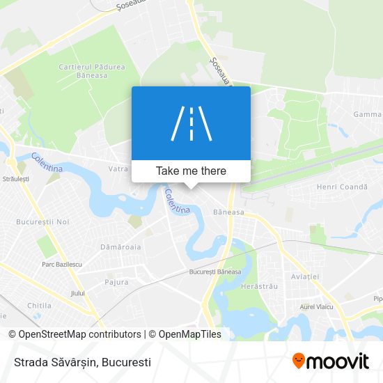 Strada Săvârșin map