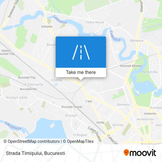 Strada Timișului map