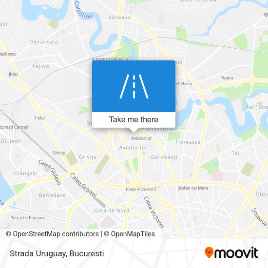 Strada Uruguay map