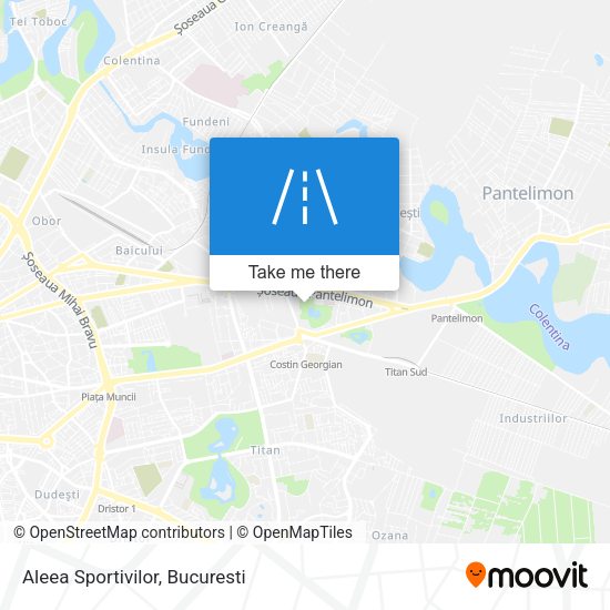 Aleea Sportivilor map