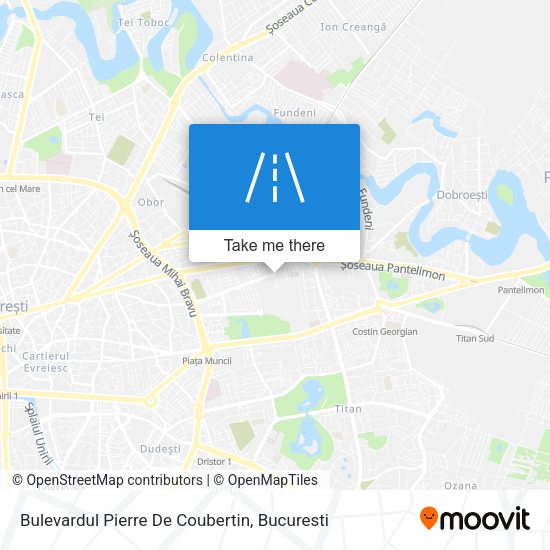 Bulevardul Pierre De Coubertin map