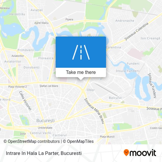 Intrare In Hala La Parter map
