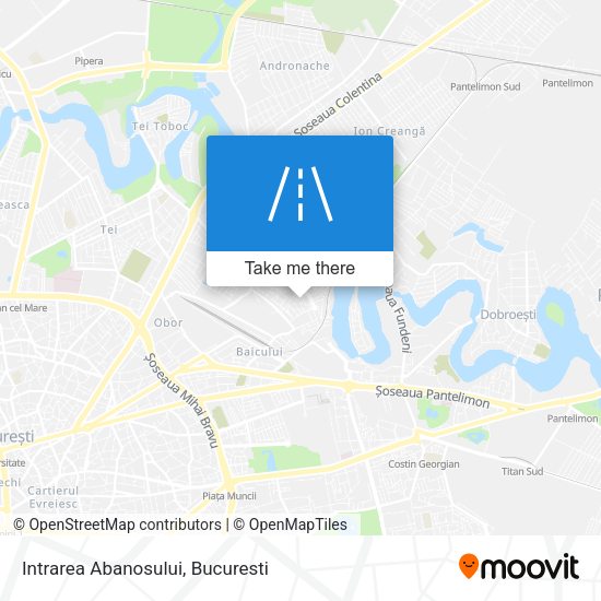Intrarea Abanosului map