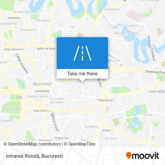 Intrarea Rondă map