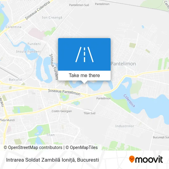 Intrarea Soldat Zambilă Ioniță map