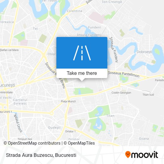 Strada Aura Buzescu map