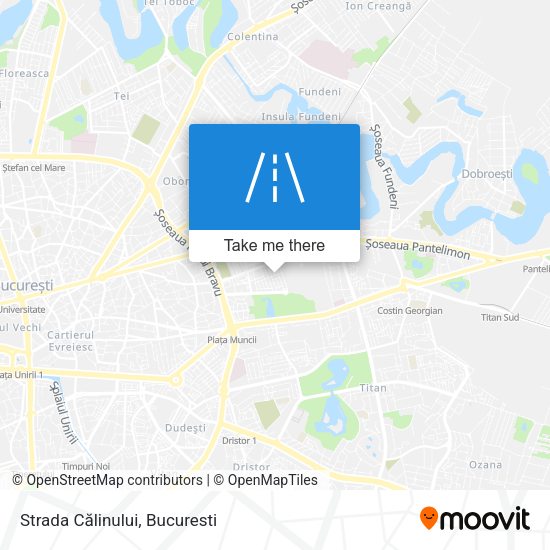 Strada Călinului map