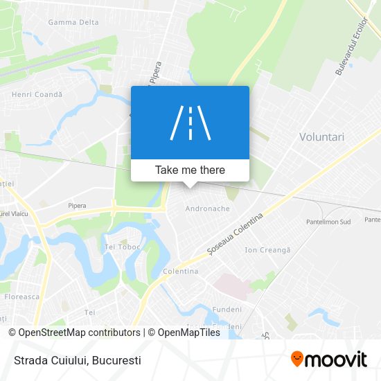 Strada Cuiului map