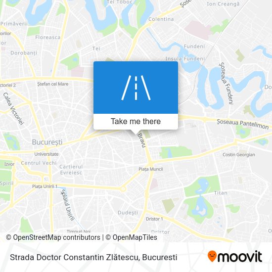 Strada Doctor Constantin Zlătescu map