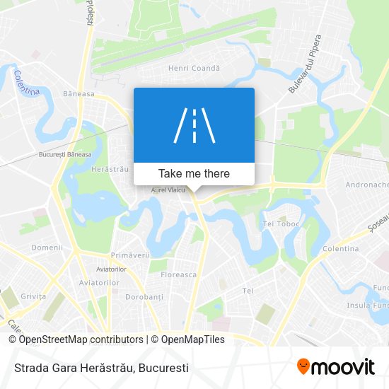 Strada Gara Herăstrău map