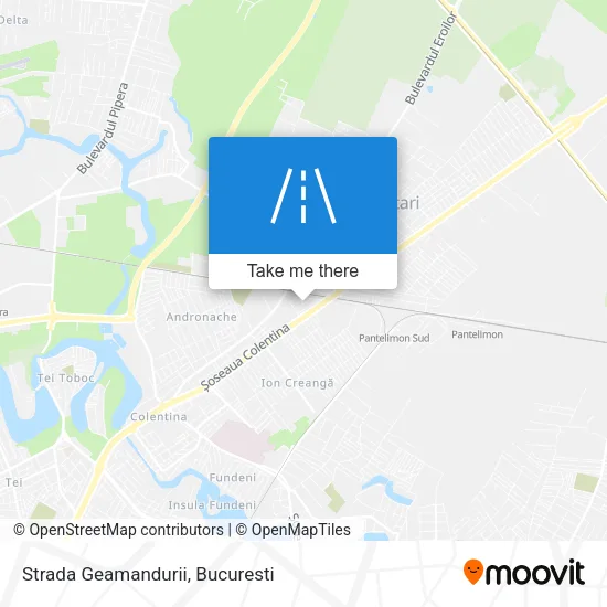 Strada Geamandurii map