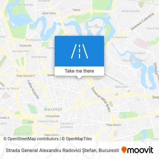Strada General Alexandru Radovici Ștefan map
