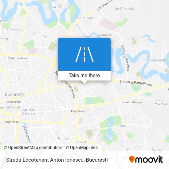 Strada Locotenent Anton Ionescu map