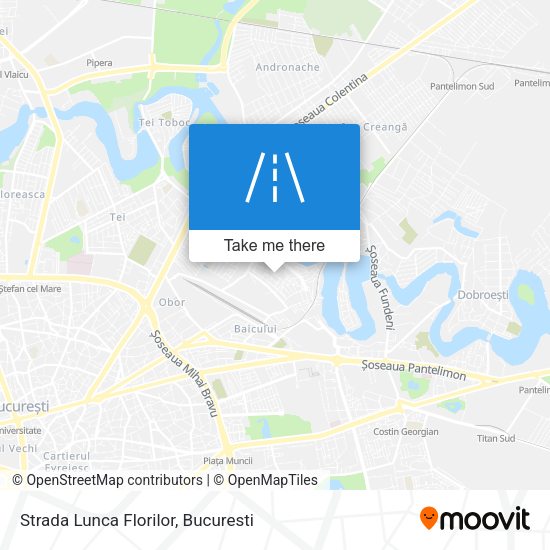 Strada Lunca Florilor map