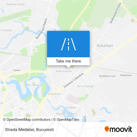 Strada Medaliei map