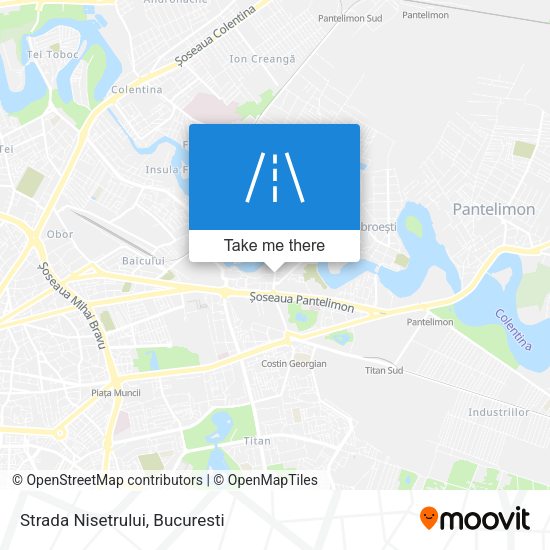 Strada Nisetrului map