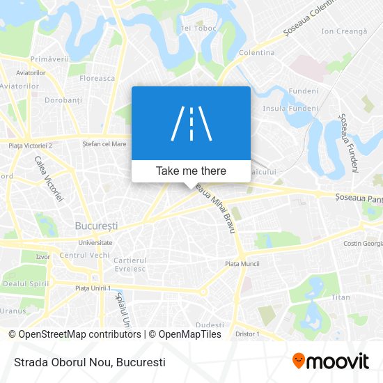 Strada Oborul Nou map