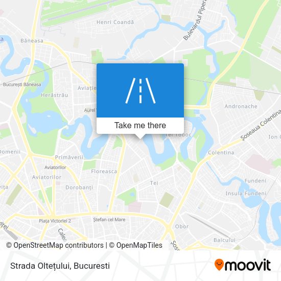 Strada Oltețului map