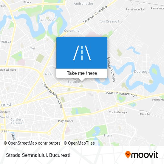 Strada Semnalului map