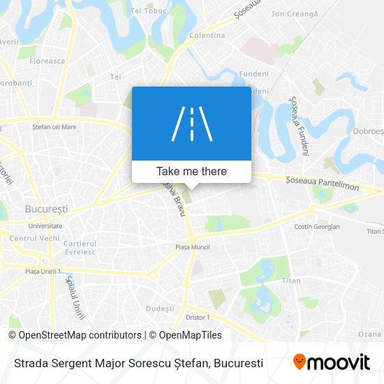 Strada Sergent Major Sorescu Ștefan map