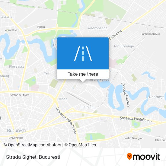 Strada Sighet map