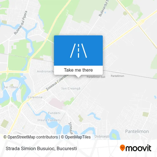 Strada Simion Busuioc map