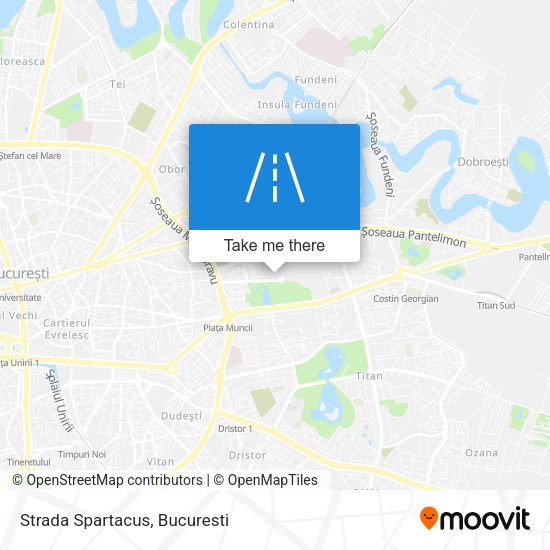 Strada Spartacus map