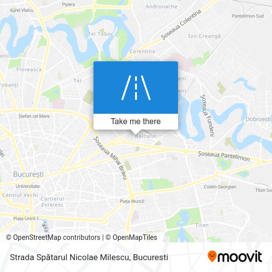 Strada Spătarul Nicolae Milescu map