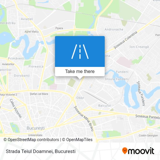 Strada Teiul Doamnei map