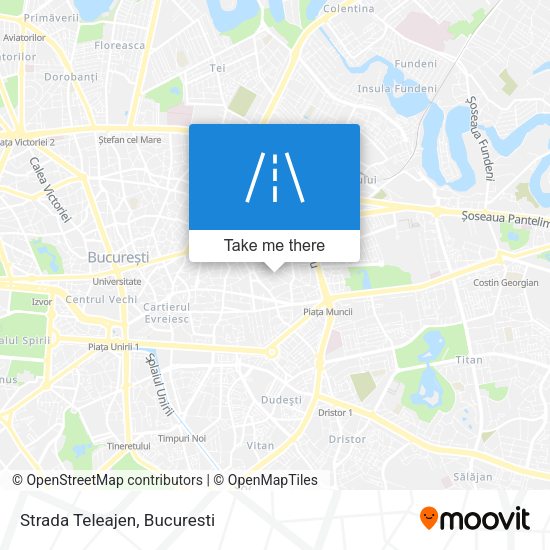 Strada Teleajen map