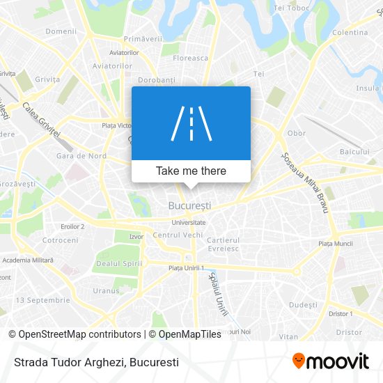 Strada Tudor Arghezi map